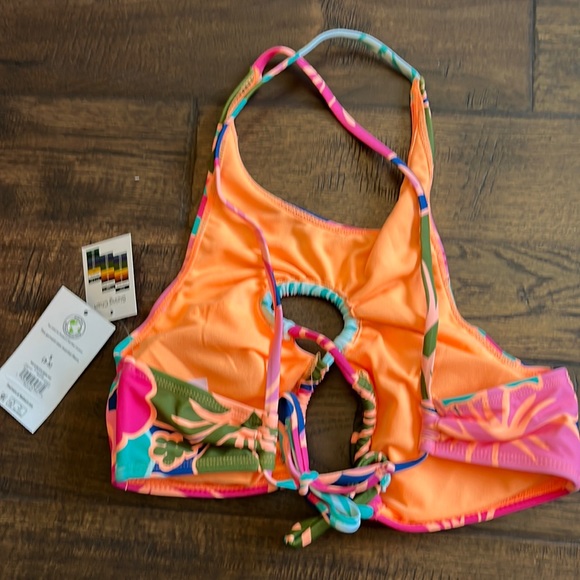 NOBO Two Pieces Aloha Print Bathing Suit size Junior S (3-5) - Picture 7 of 12